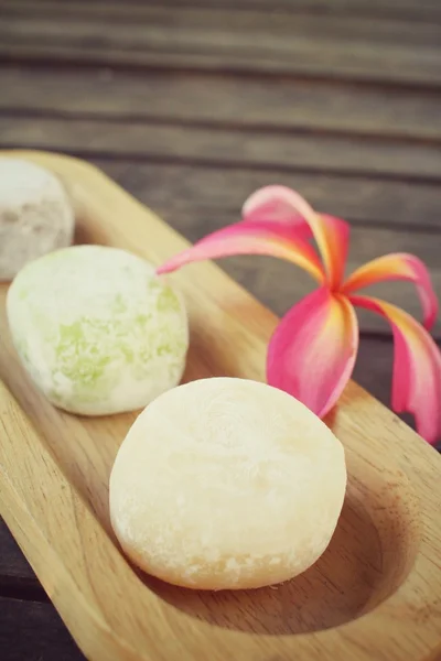 Mochi japanese dessert — Stock Photo, Image