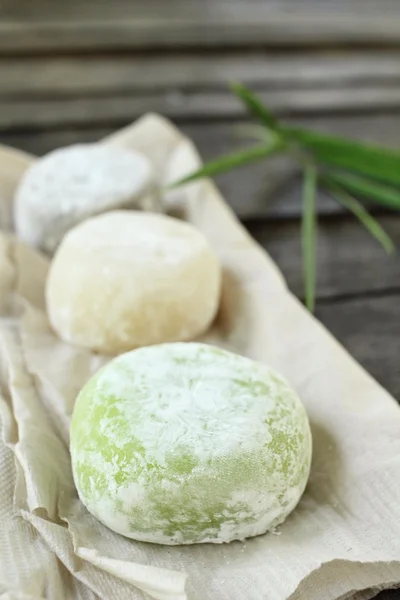 Japonský dezert Mochi — Stock fotografie