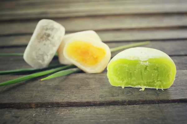 Mochi postre japonés — Foto de Stock