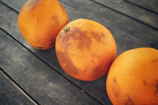 Çürük turuncu meyve — Stok fotoğraf