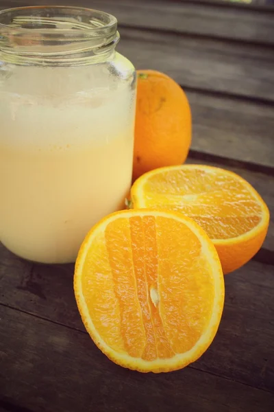 Batido de naranja — Foto de Stock
