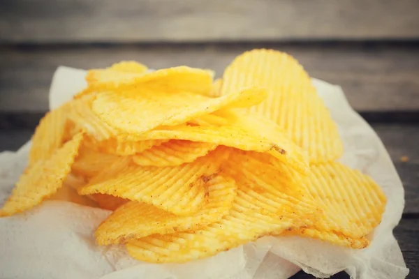 Kartoffelchips — Stockfoto