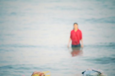 Denizde yüzme bulanık