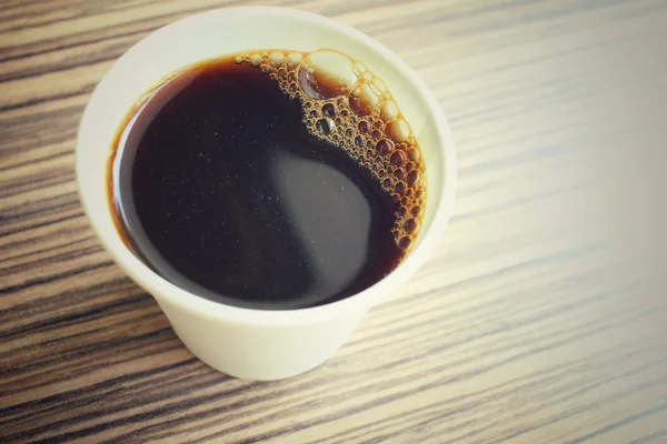 Caffè in tazza di carta — Foto Stock