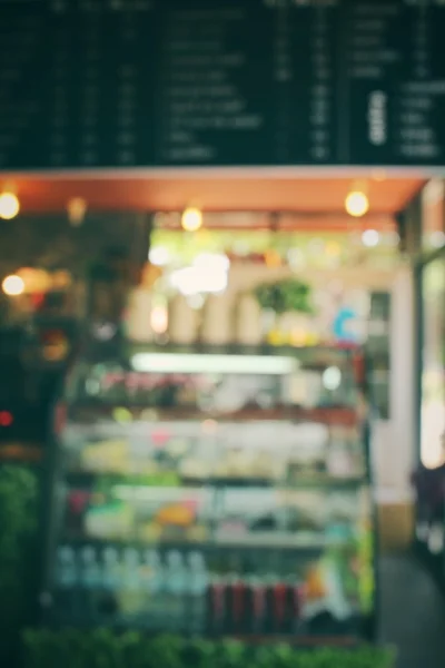 Verschwommenes Café — Stockfoto