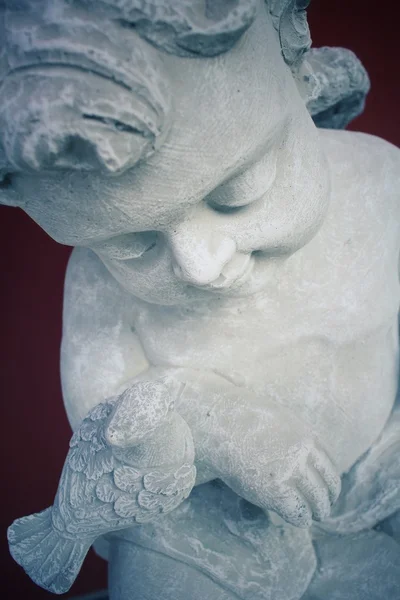 Vintage cupid beeldhouwkunst — Stockfoto