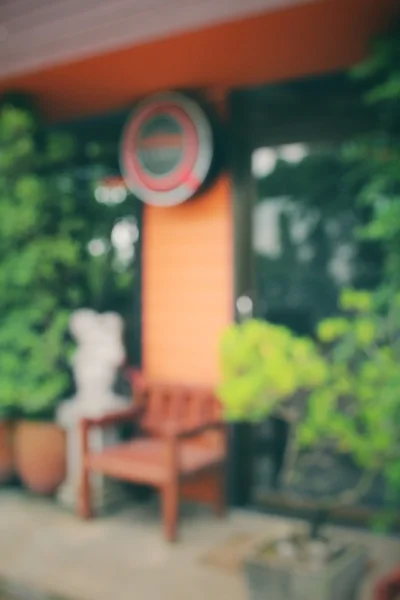 Blurred of restaurant — Stock Photo, Image