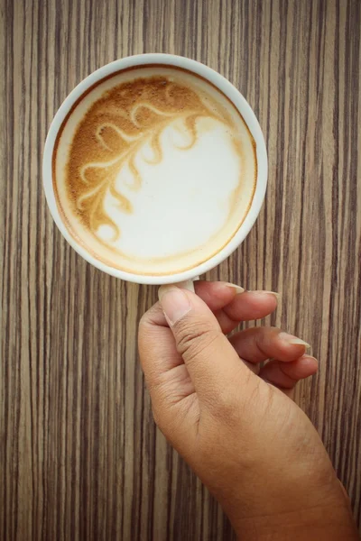 Drinking coffee — Stock Photo, Image