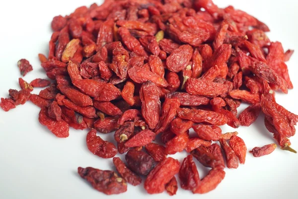 Bayas de goji secas rojas —  Fotos de Stock