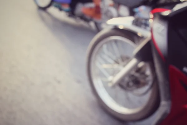 Blurred of car in city — Stock Photo, Image