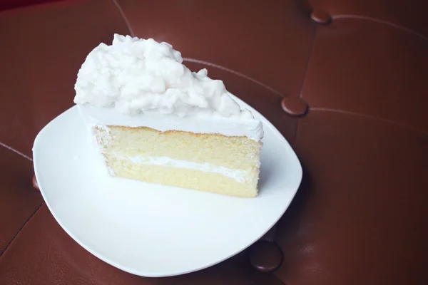 Gâteau blanc — Photo