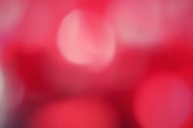 Klasik kırmızı bokeh