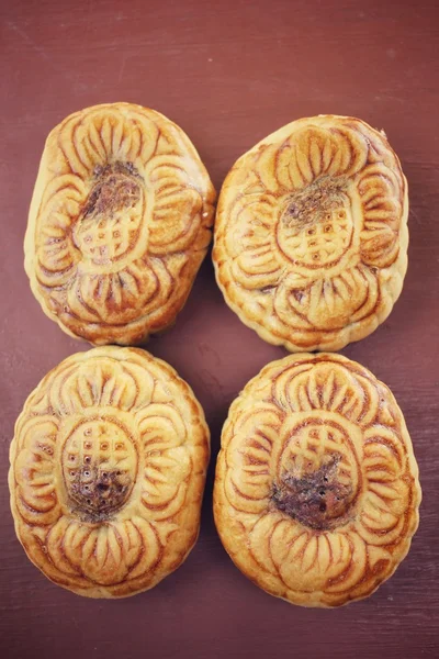 Festival moon cake - Torta cinese — Foto Stock