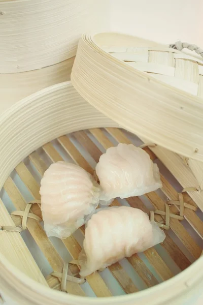 Chinese bun - dim sum — Stock Photo, Image