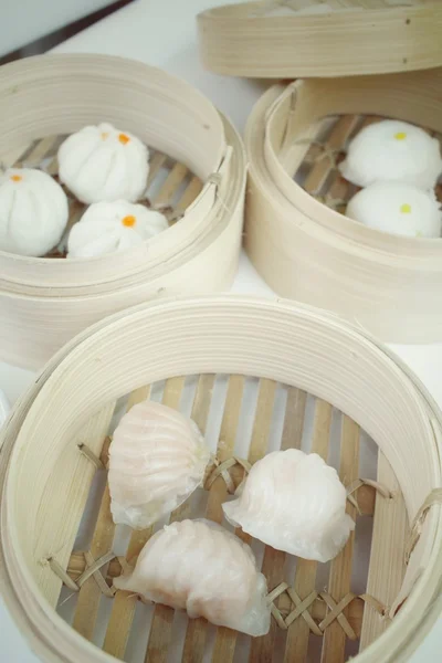 Pão chinês - dim sum — Fotografia de Stock