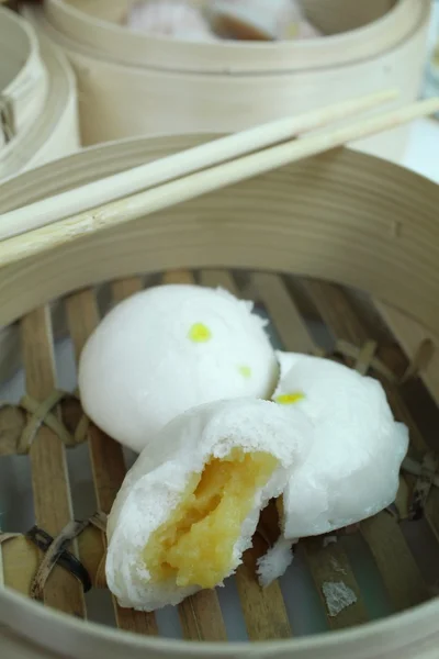 Pão chinês - dim sum — Fotografia de Stock