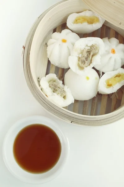 Chinesisches Brötchen - Dim Sum — Stockfoto