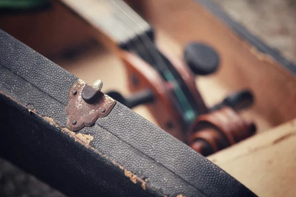 Vintage violin — Stock Photo, Image