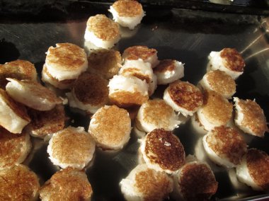 tatlı un ile Hindistan cevizi