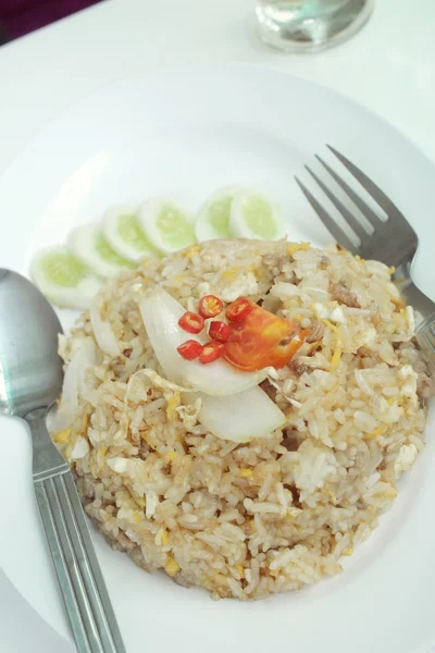 Nasi goreng dengan telur — Stok Foto