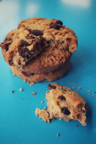 Chocolate chip cookies — Stock Photo, Image