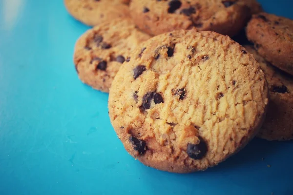 Biscoitos de chocolate — Fotografia de Stock