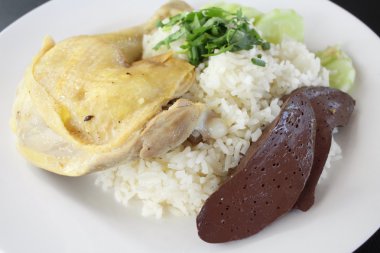 tavuk haşlanmış pirinç