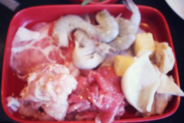 Sukiyaki bulanık — Stok fotoğraf