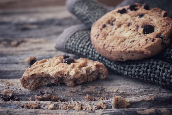 Chocolate chip cookies — Stock Photo, Image