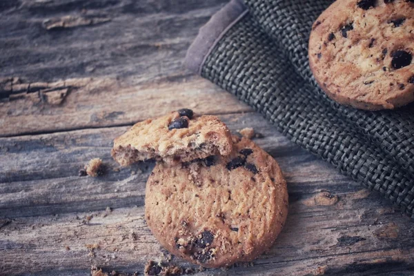 Chocolate chip cookies — Stock Photo, Image