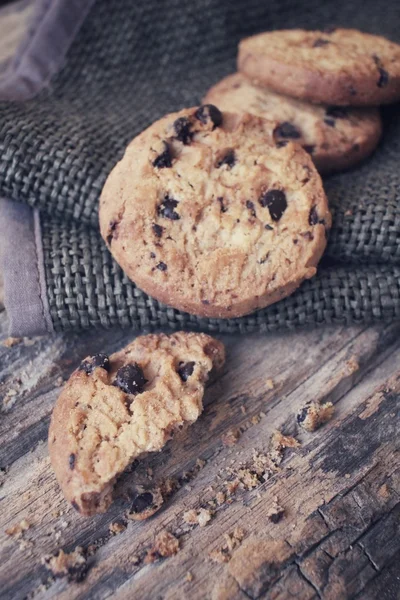 Chocolate chip cookies — Stock Photo, Image