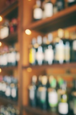 Şarap şişe bulanık