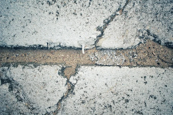 Fissures sur la route — Photo