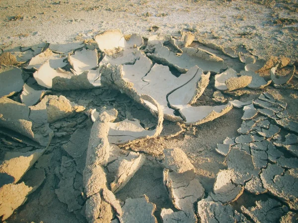 Repedezett száraz talaj — Stock Fotó
