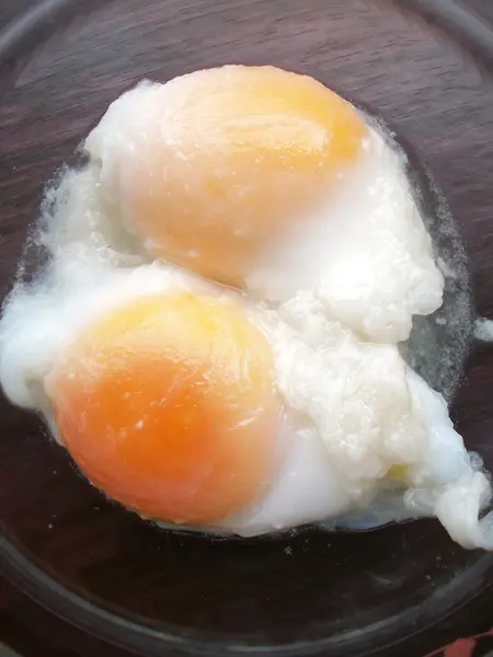 Dessert av ägg — Stockfoto