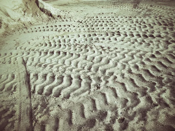 Wielsporen op de grond. — Stockfoto