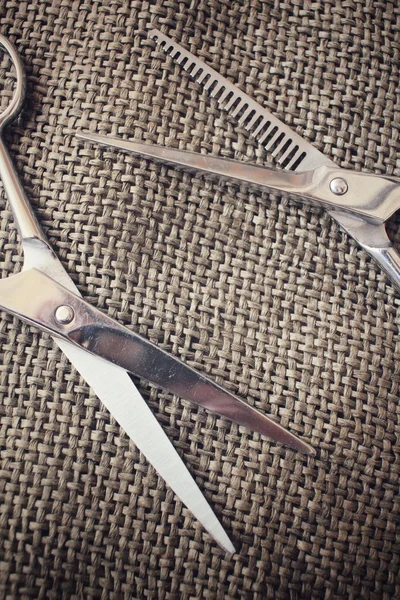 Hair cutting shears — Stock Photo, Image