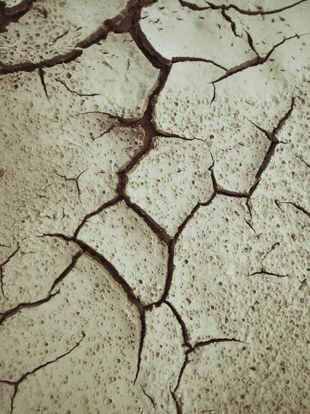 Cracked dry soil — Stock Photo, Image