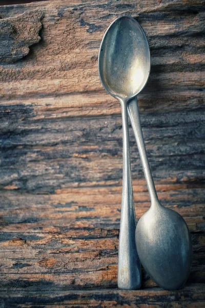 复古勺子 — 图库照片