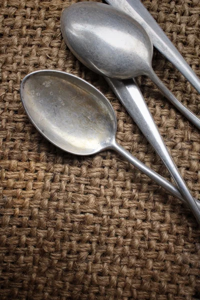 Vintage spoons — Stock Photo, Image