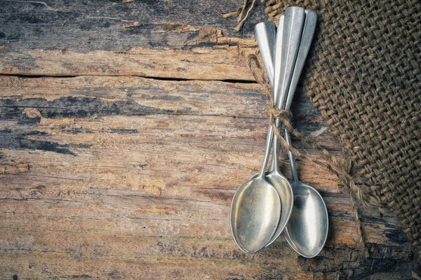 Vintage spoons — Stock Photo, Image