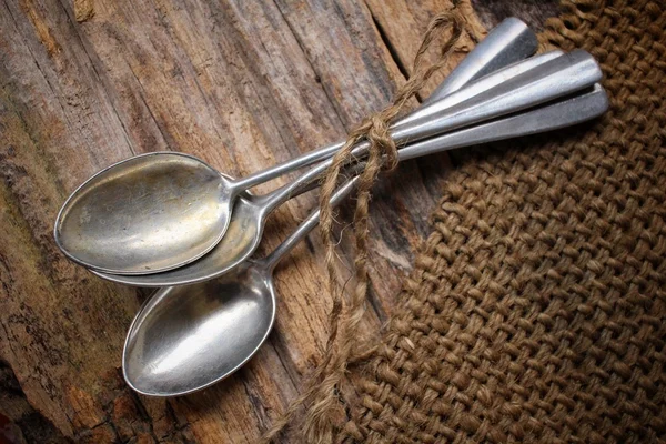 Vintage spoons — Stock Photo, Image