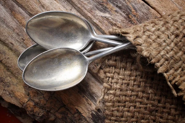 Vintage spoons — Stock Photo, Image