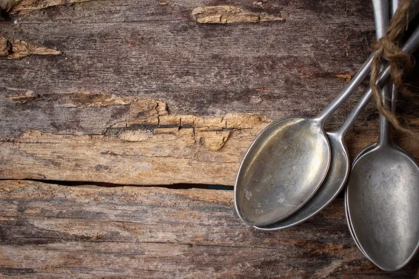 Vintage spoons — Stock Photo, Image