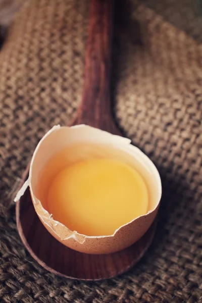Ouă crude — Fotografie, imagine de stoc