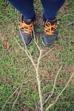 Selfie şubesi ile spor ayakkabı