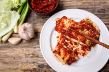 Kimchi Koreli gıda