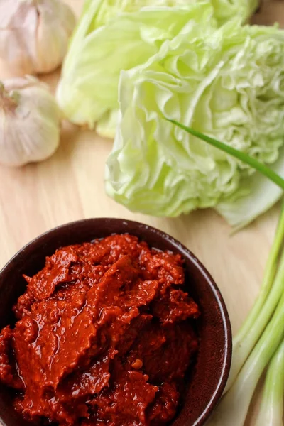 Kimchi comida coreana — Foto de Stock