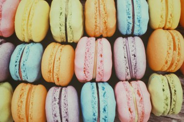 Fransızca macaroons.
