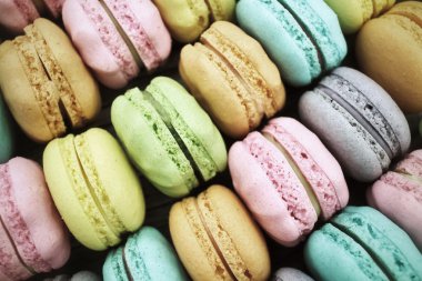 Fransızca macaroons.